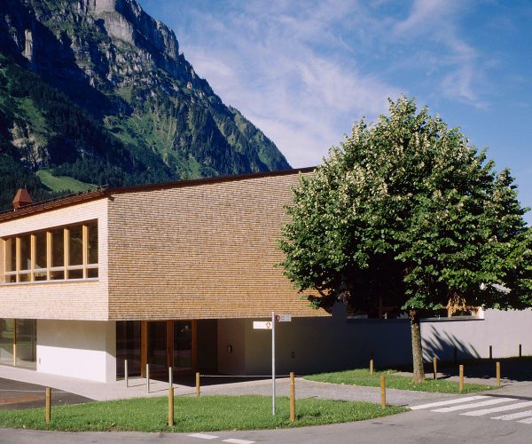 Volksschule, Schnepfau, Foto Günter Laznia