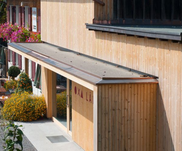 Oxa Store, Bildstein, Photo Architekten Hermann Kaufmann