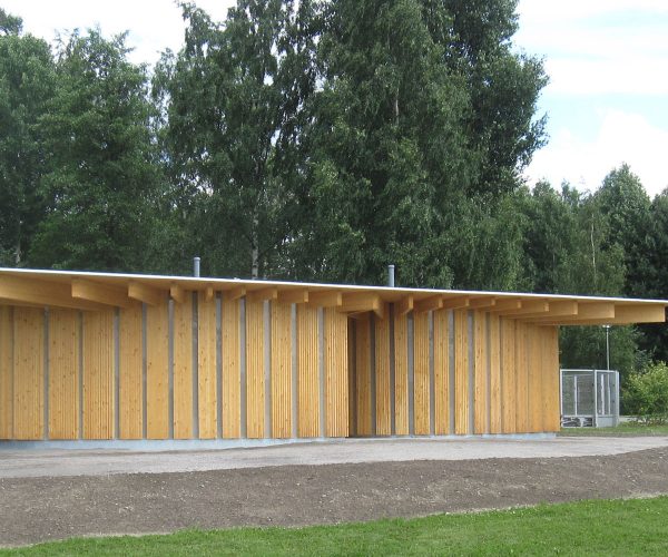 Umkleidepavillon, Lahti, Foto Pauli Linström