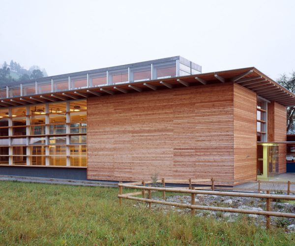 Gymnastics and Celebration Hall, Muntlix, Photo Myrzik and Jarisch 