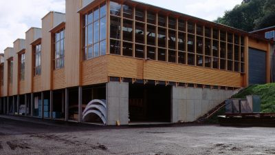 Kaufmann Holz AG – Beam Assembly Hall, Reuthe