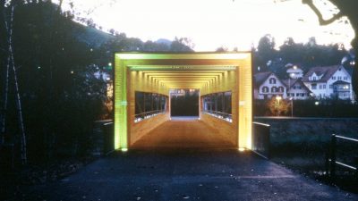 Bicycle Bridge, Gaißau