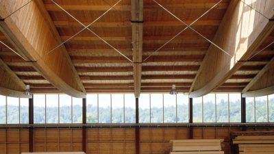 Metzler-Holz KG - Storage Hall, Bezau