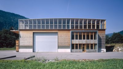 Metzler-Holz KG - Storage Hall, Bezau