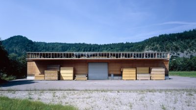 Metzler-Holz KG - Storage Hall, Bezau