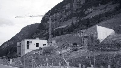 Biomass heating plant, Zürs