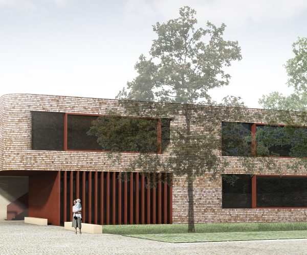 Kindergarten, Zwischenwasser | Rendering HK Architekten