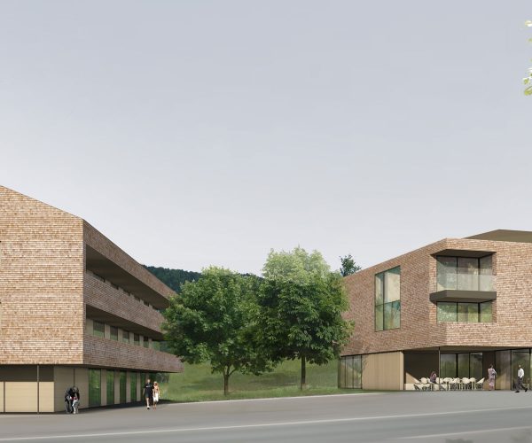 New housing, Krumbach | Rendering HK Architekten