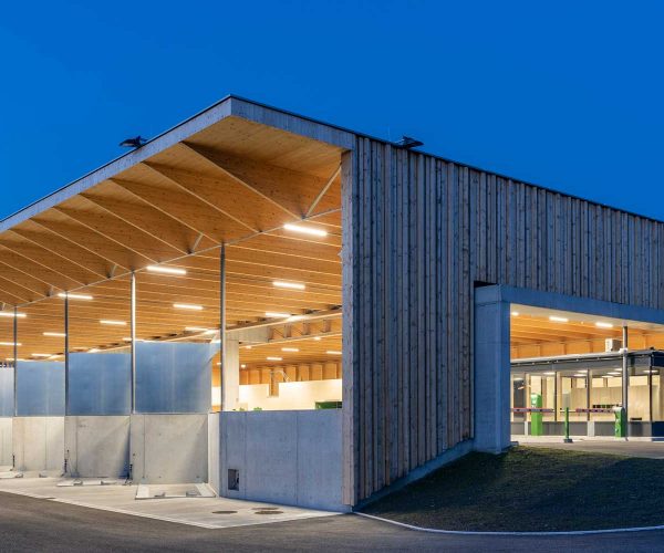 Recycling Centre Vorderland, Sulz, Photo Arch. DI Roland Wehinger