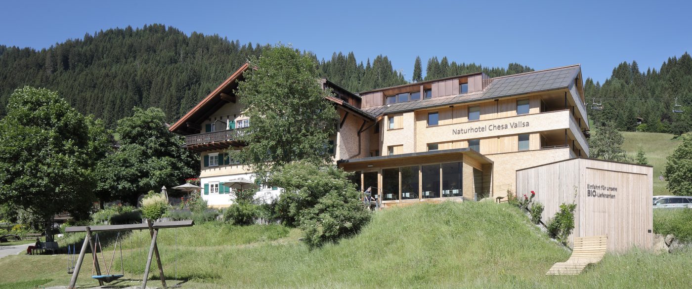Naturhotel Chesa Valisa – Erweiterung Stammhaus, Hirschegg