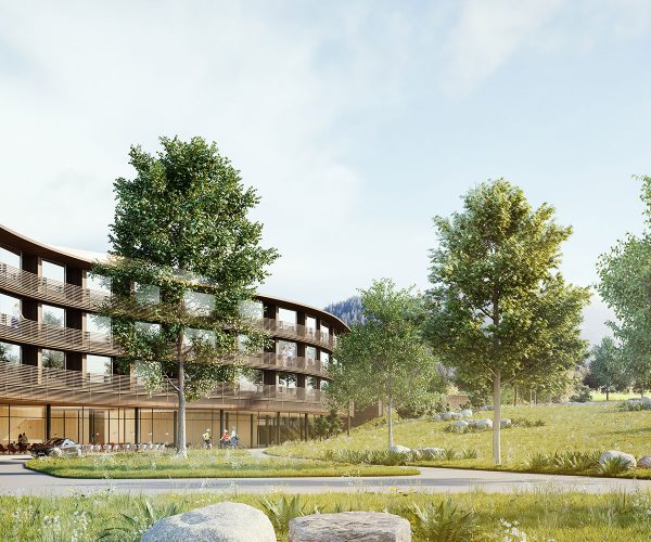 Falkensteiner-Hotel, Latschau, Rendering Thomas Knapp