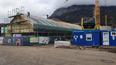 Nebelhorn valley floor cable car station, Oberstdorf – Kleinwalsertal