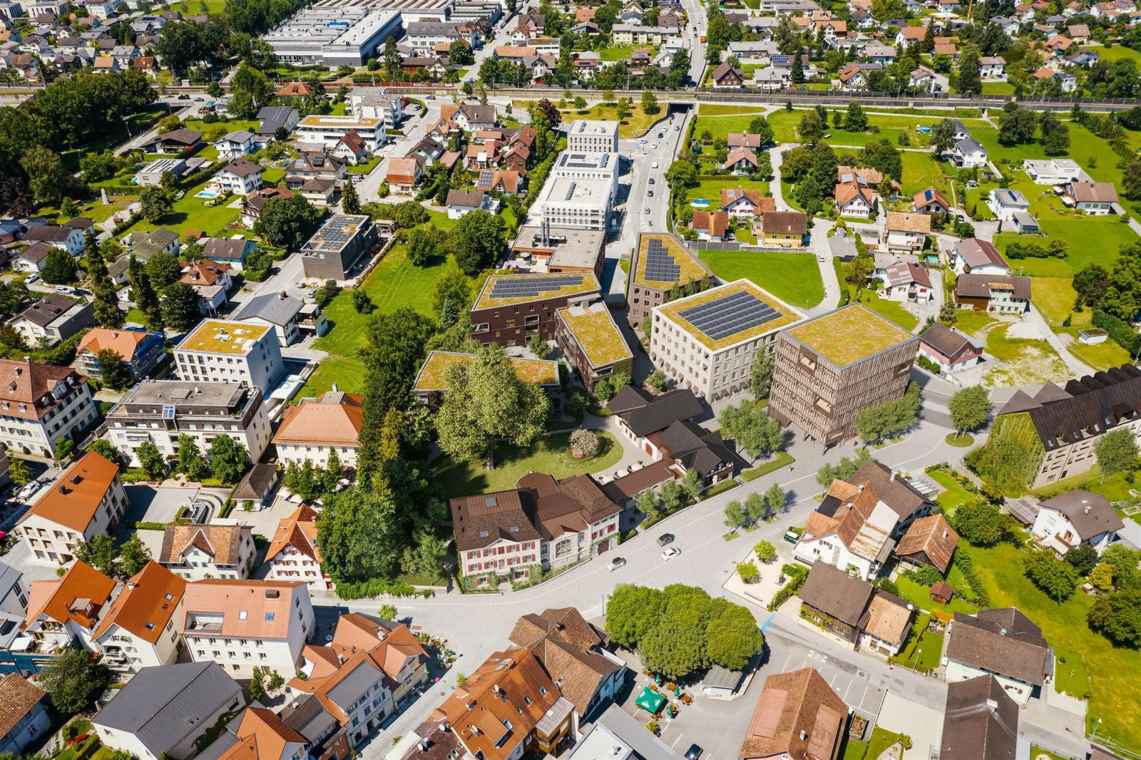 Wohnbebauung Rathaus Quartier B1+B2, Hohenems