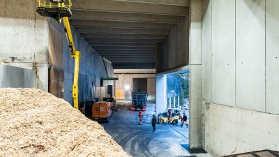 Biomass heating plant - extension 2021, Lech