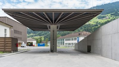 illwerke vkw – company filling station, Vandans