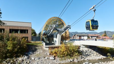 Nebelhornbahn Talstation, Oberstdorf – Kleinwalsertal