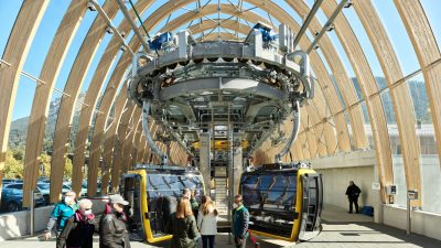 Cable Car Station, Nebelhornbahn, Oberstdorf - Kleinwalsertal