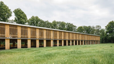 B&O wooden multi-storey car park, Bad Aibling