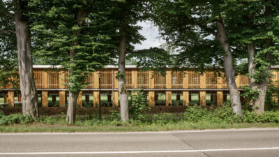 B&O wooden multi-storey car park, Bad Aibling