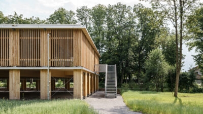 B&O wooden multi-storey car park, Bad Aibling