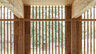 B&O wooden multi-storey car park, Bad Aibling