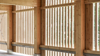 B&O wooden multi-storey car park, Bad Aibling
