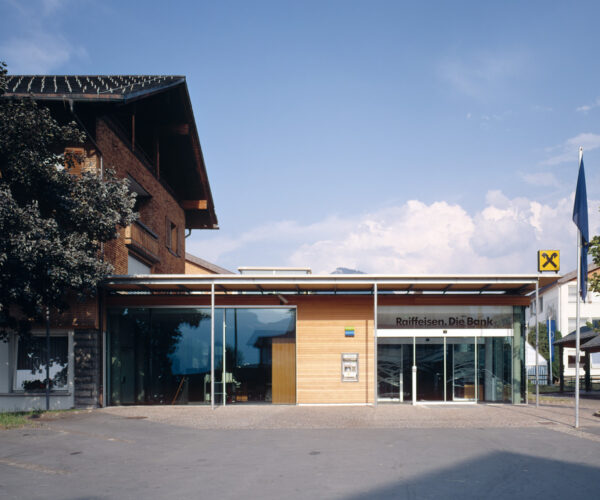 Raiffeisenbank, Bezau | Foto Bruno Klomfar
