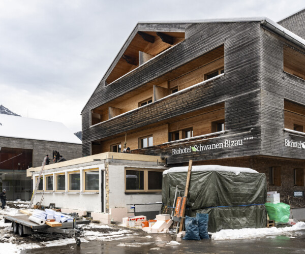 Biohotel Schwanen - Umbau Küche, Bizau| Foto Roland Wehinger | 2023-11-27