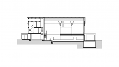 Stall-Strolz, Warth, longitudinal section
