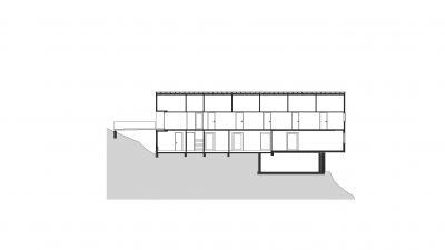 Olpererhütte, Ginzling, longitudinal section