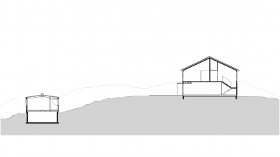 Olpererhütte, Ginzling, cross section