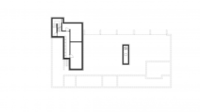 Fire station, Warth, basement