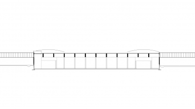 Wälderhaus BA 2, Bezau, longitudinal section