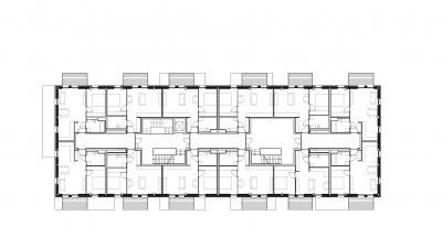 Steinbockallee, Rum, first floor house 1