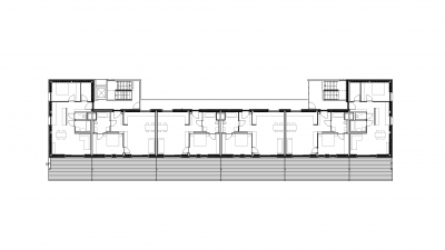 Steinbockallee, Rum, upper floors house 2
