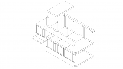 IZM – Illwerke Centre Montafon, Vandans, Assembly