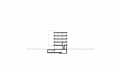 IZM – Illwerke Centre Montafon, Vandans, cross section