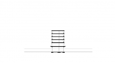 IZM – Illwerke Centre Montafon, Vandans, cross section