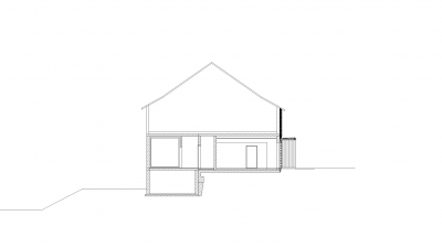 Oxa Store, Bildstein , cross section