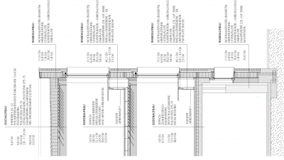 Wagner GmbH, Nüziders, facade section