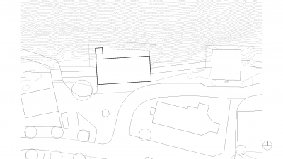 Fire department, Schnepfau, floor plan