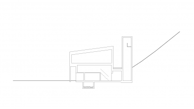 Fire department, Schnepfau, cross section