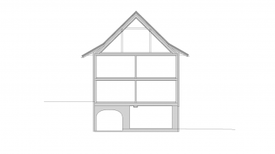 Hofsteigstraße, Wolfurt, cross section