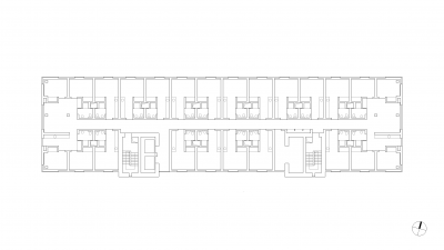 Brock Commons Tallwood House, Vancouver, typical storey