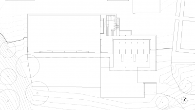 Provost Residence St. Gerold, riding hall - renovation project