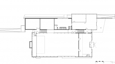 Gymnastics and Celebration Hall, Muntlix , ground floor