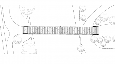 Bicycle Bridge, Gaißau, ground floor