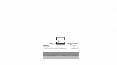 Bicycle Bridge, Gaißau, cross section