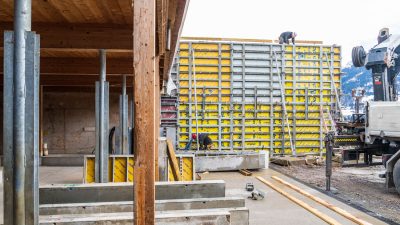Provost Residence St. Gerold, riding hall - renovation project
