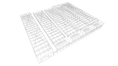 SWG Schraubenwerk Gaisbach GmbH, Waldenburg, roof structure